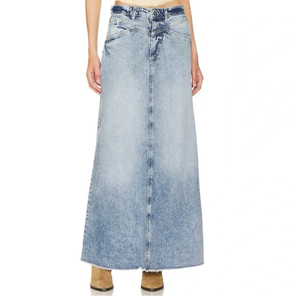 Free PeopleCome As You Are Maxi Skirt NWT